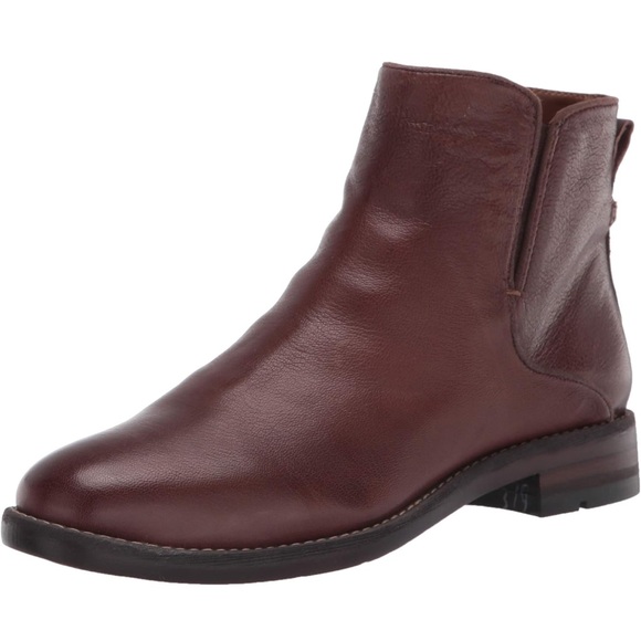 Franco Sarto Marcus Ankle Bootie in Cognac Brown Leather, Size 6 - Picture 1 of 9
